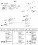 Controls Diagram and Parts List for 235432-0290-E9  Briggs and Stratton Engine